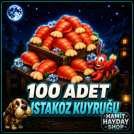 100 Adet Istakoz Kuyruğu