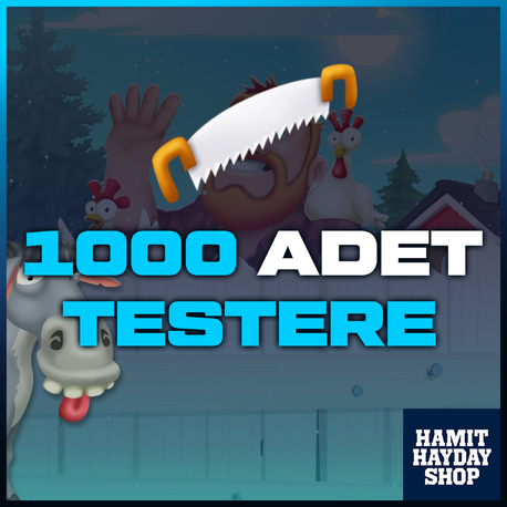 1000 ADET TESTERE [Açıklamayı Okuyun]