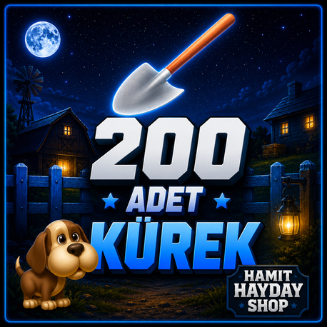 200 ADET KÜREK 