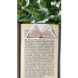 Kitap mıknatıslı kitap ayracı