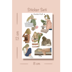 Mod temalı sticker (iş,yazı)