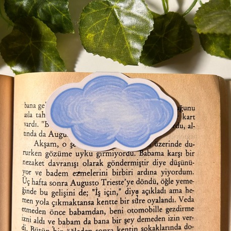 Bulut kitap ayracı mıknatıslı kitap ayracı magnetli kitap ayracı manyetik ayraç