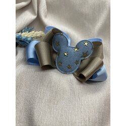Mavi Kot Mickey Lastik Toka