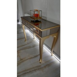 BRONZ AYNALI GOLD DRESUAR