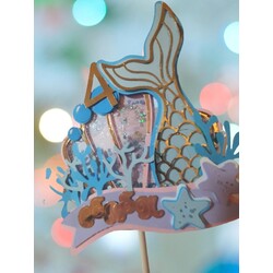 mermaid topper