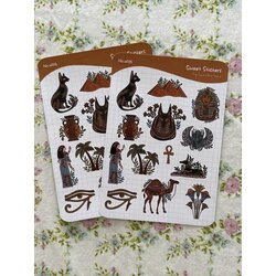 Antik Mısır Temalı Sticker Seti