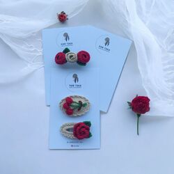 Gül&Balon Toka Üçlü Set