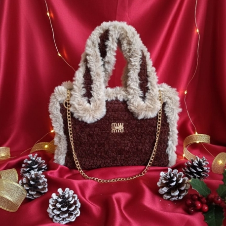 Lux Kürk Rüya Handmade Bag
