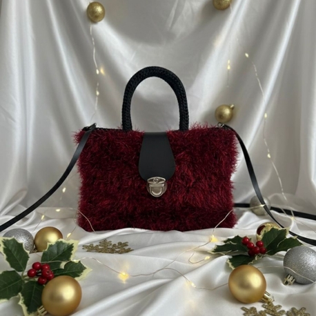 Crimson Fur Luxe

