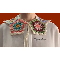 Örgü vintage yaka ( 5 işgününde kargoya verilecektir) 