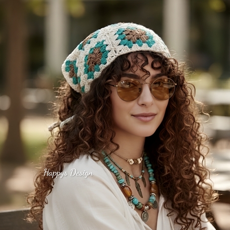 Örgü bandana (sipariş ile örülmektedir)