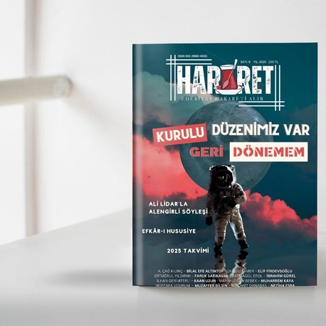 HARARET DERGİ YIL 2025 SAYI 6 KIŞ (RENKLİ BASKI)