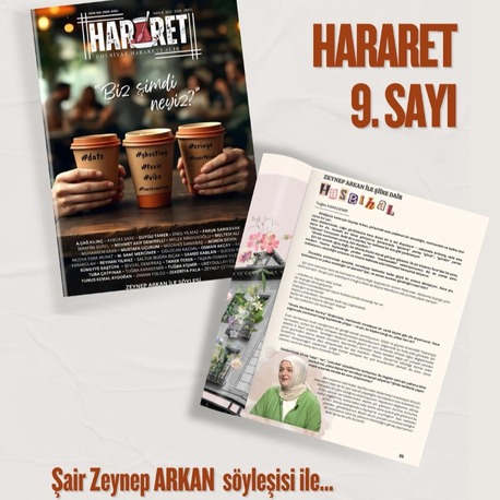 HARARET DERGİ YIL 2025 SAYI 9 GÜZ (RENKLİ BASKI)