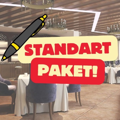 1. Standart Restoran Tanıtım Paketi - 3.500 TL (Harbiyiyorum.com)