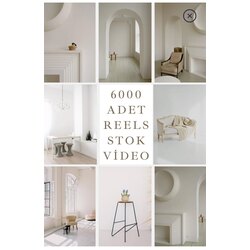 6000 ADET REELS STOK VİDEO