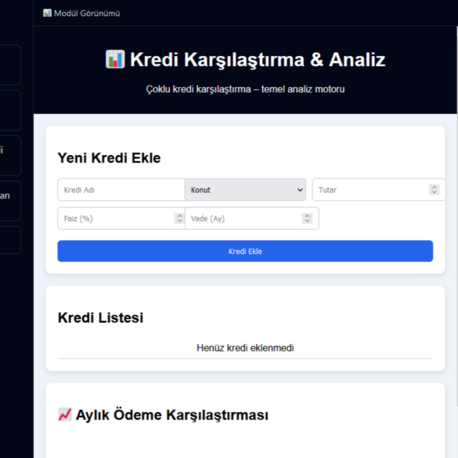 Kredi Yöneticisi PRO