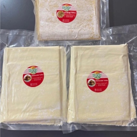 YUFKA SETİ (2 KG BAKLAVALIK + 1 KG SU BÖREKLİK YUFKA) TAZE GIDA ÜRÜNÜ ÖZELLİKLİ PAKET