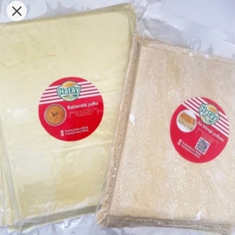 YUFKA SETİ (1 KG SU BÖREKLİK + 1 KG BAKLAVALIK YUFKA) TAZE GIDA ÜRÜNÜ ÖZELLİKLİ PAKET