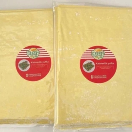 KATMERLİK YUFKA (2 KG) TAZE GIDA ÜRÜNÜ ÖZELLİKLİ PAKET
