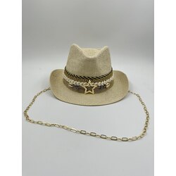 Bianca Fedora Hat (Ekru)