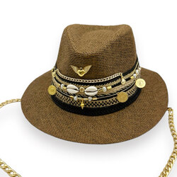 Mirinda Fedora Straw Hat