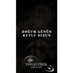 "Doğum Günün Kutlu Olsun" Özel Tasarım Gösterisi