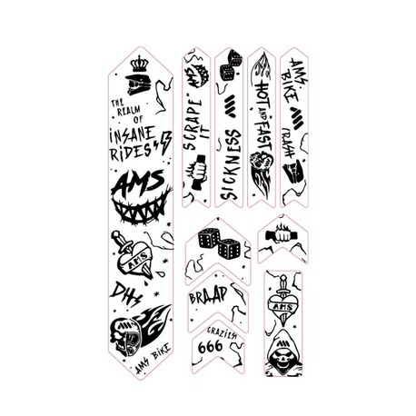 Hell Gang Extra Frame Guard Mat | Hawk And Stickers Official Store