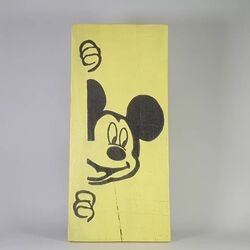 Mickey Mouse... El boyama duvar süsü..