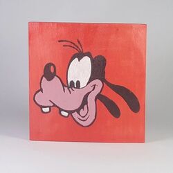 Goof... Masif ahşap, duvar süsü.