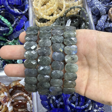Labrodorit Taşlı Bileklik