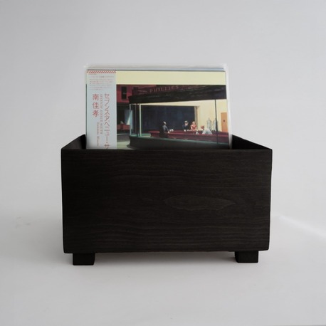 Plak Sandığı Siyah / Record Crate Black