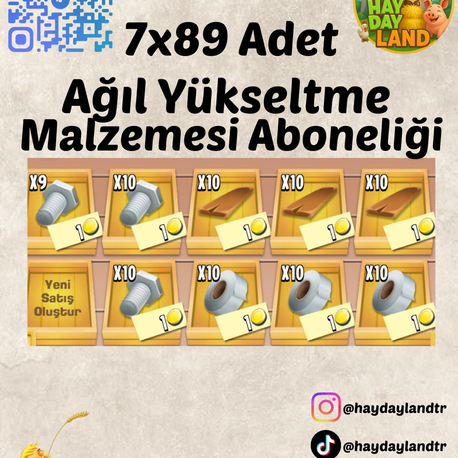HAFTALIK AĞIL ABONELİĞİ