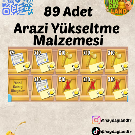 89 ADET ARAZİ GENİŞLETMESİ