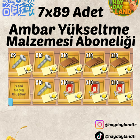 HAFTALIK AMBAR ABONELİĞİ