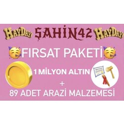 1 MİLYON ALTIN + 89 ARAZİ (40+ SEVİYE VE AĞILDA 200 BOŞLUK ŞARTTIR)