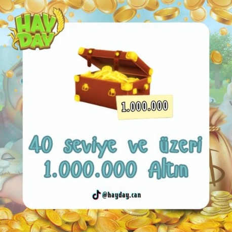+40 lvl üstü 1 milyon altın 
