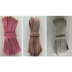2 Renkli İpler 6-7 mm Kordon Ip Pamuklu 45-50 Metre 1 Kg
