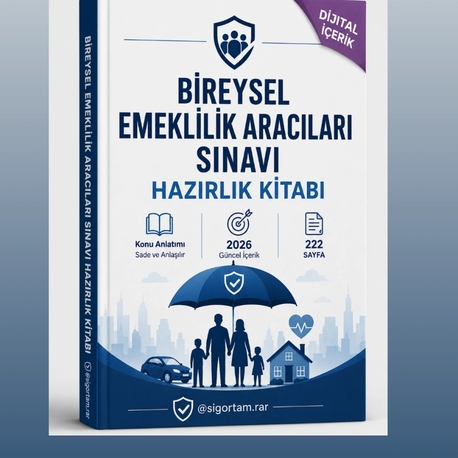 Bireysel Emeklilik Aracıları Sınavı Hazırlık Kitabı 