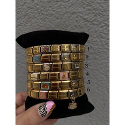 Çelik İtalyan Nomination Charm Bileklik