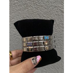 Çelik İtalyan Nomination Charm Bileklik