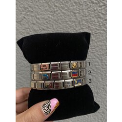 Çelik İtalyan Nomination Charm Bileklik