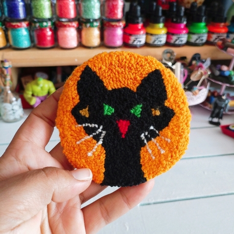 Kedi Bardak Altlığı
