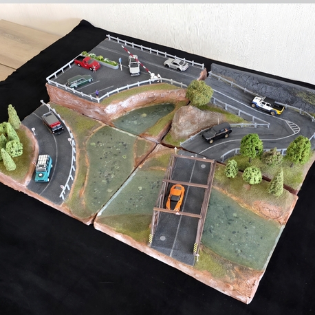 Mountain Roads Diorama 