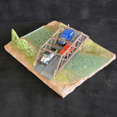 Mountain Bridge Diorama 