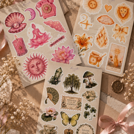 3'lü Sticker Sheet 