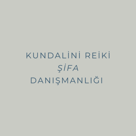 Kundalini Reiki Şifa Danışmanlığı