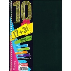 10 lu çoklu defter seti 