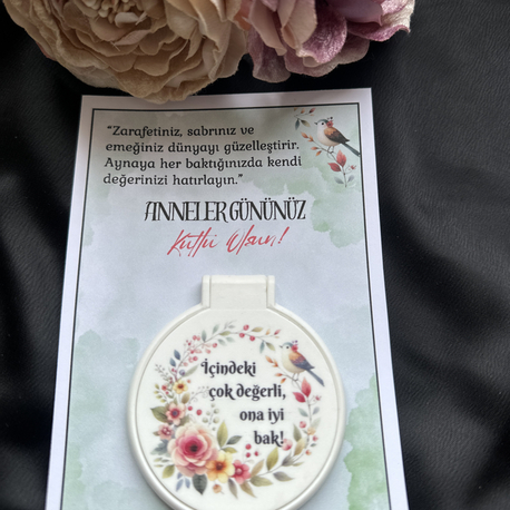 Yuvarlak ayna jelatinli 