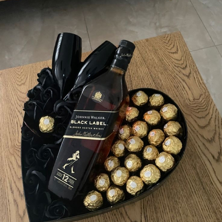 Black Label Premium hediye box 70 Cl 