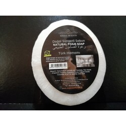 Doğal Süngerli Sabun Türk Hamamı 125gr 
